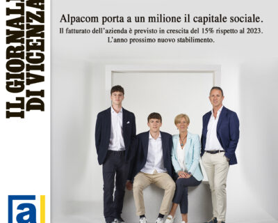 Alpacom porta a un milione il capitale sociale